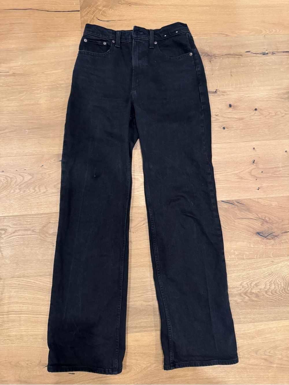 Abercrombie & Fitch Men's Straight Black Jeans